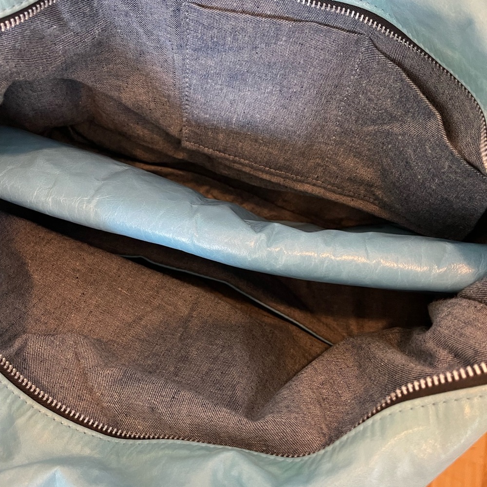 Rare ooak Sky Blue Not Rational Hansel Diaper Bag Laptop Bag - Picture 5 of 5